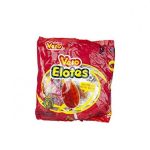 Lollipop Vero Elotes Erdebeergeschmact Mit chili 