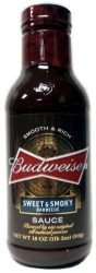 Budweiser Sweet & Smoked BBQ Sauce  Eredeti USA termék