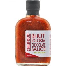 Bhut Jolokia Chocolate Sauce -BIO-