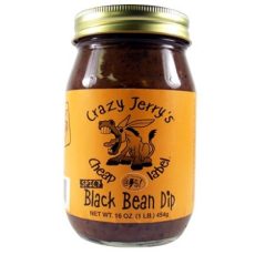 Crazy Jerry's Cheap @$$! Label Spicy Black Bean Dip
