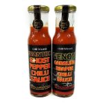 Carolina Reaper + Ghost Pepper szósz 38% chili tartalommal