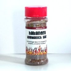 Habanero chilis fokhagymás só